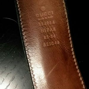 Authentic Gucci Belt